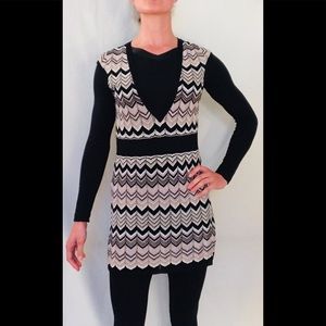 Sleeveless sweater dress